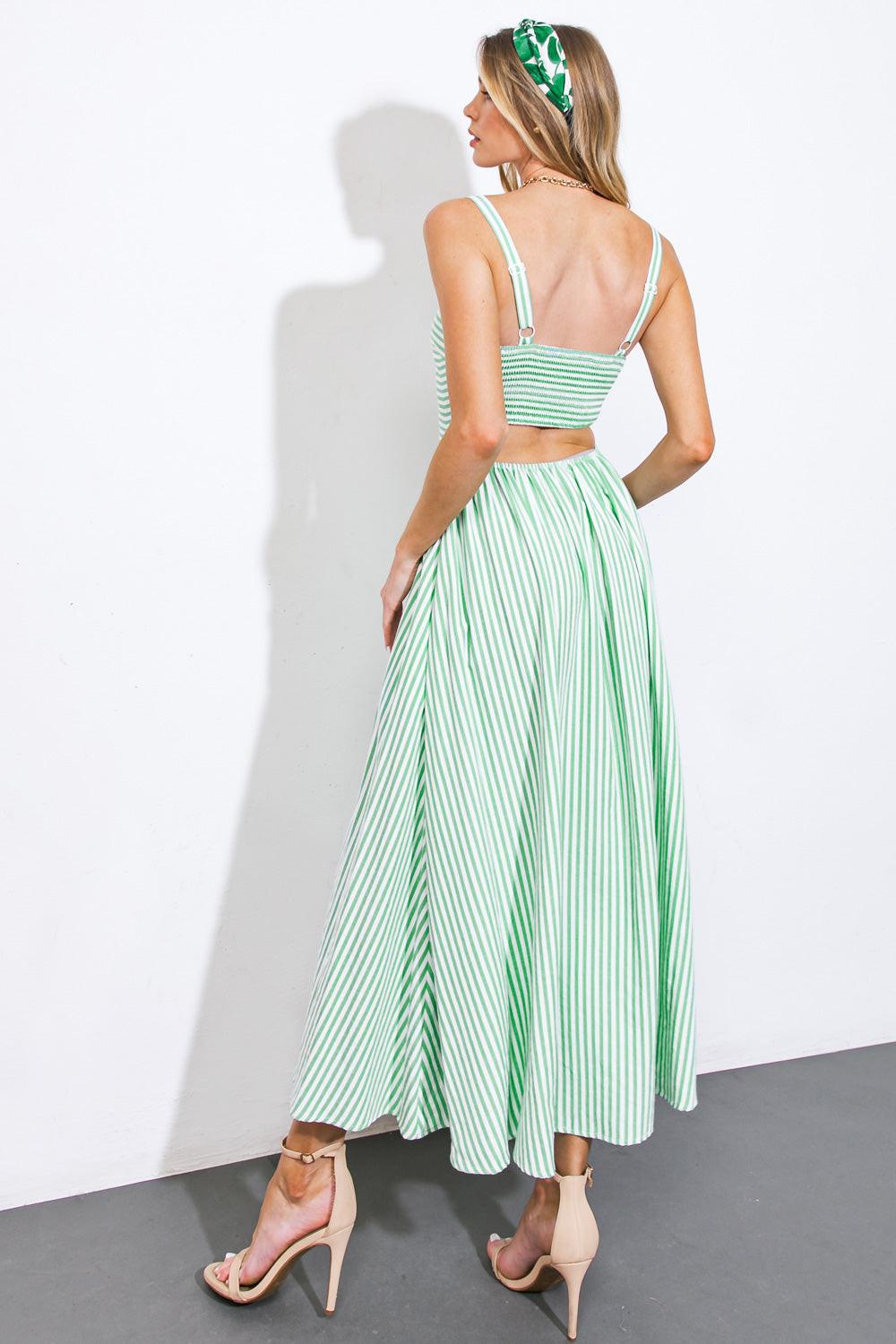 Attracting Looks Woven Midi Dress