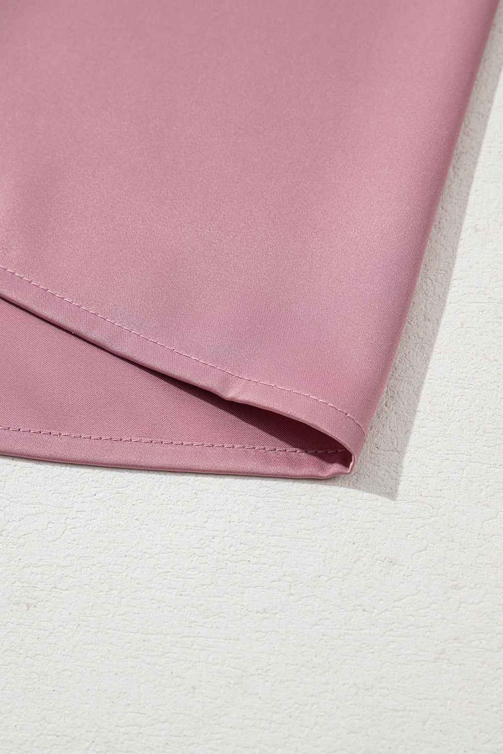 Ruth Satin Ruffle Sleeve Top