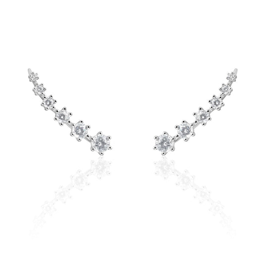 Celina CZ Bar Earrings