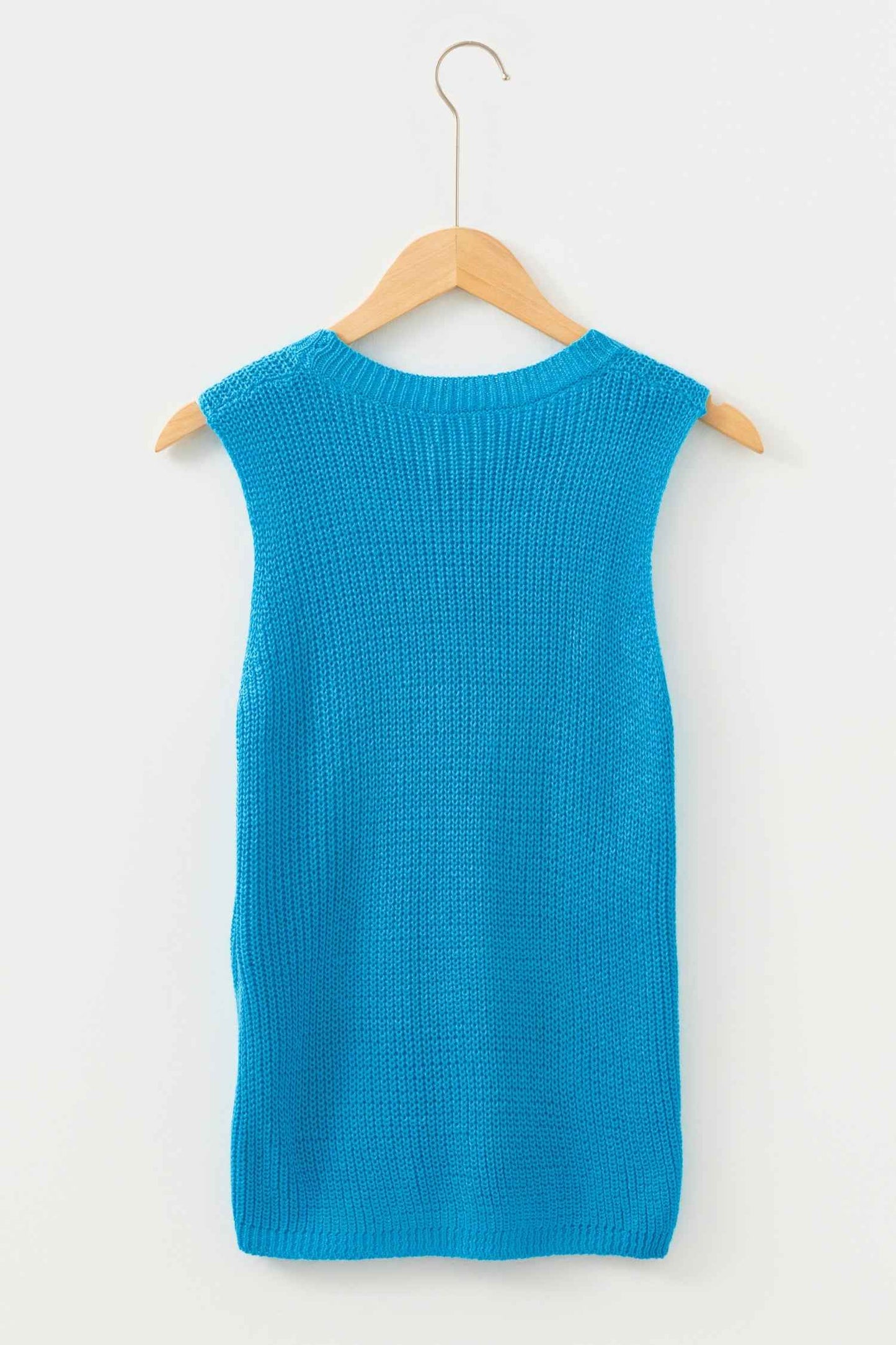Sophia Script Graphic Sleeveless Sweater