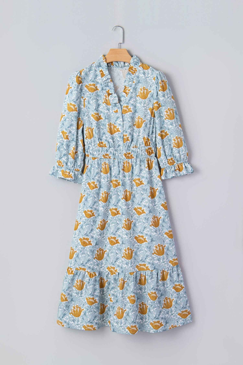 Rosalee Bracelet Sleeve Long Dress