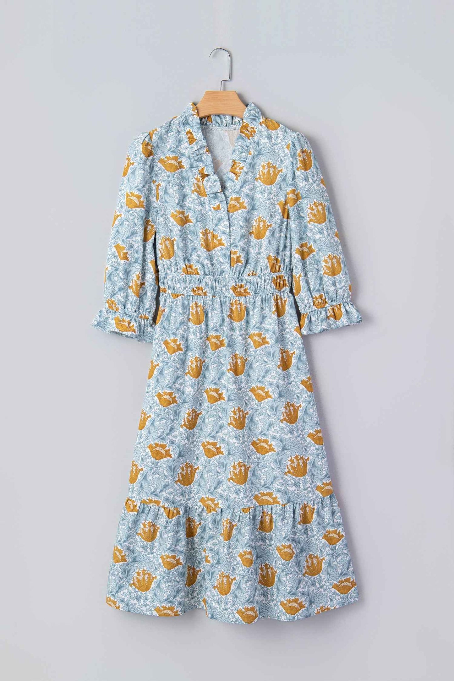 Rosalee Bracelet Sleeve Long Dress
