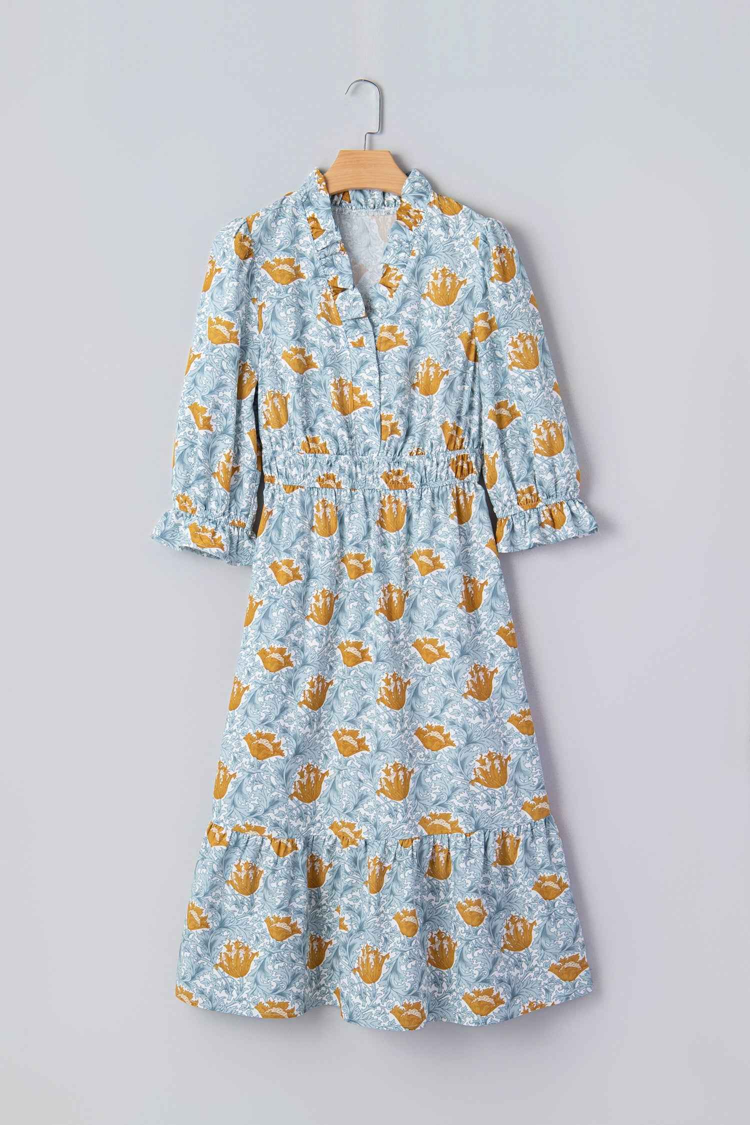 Rosalee Bracelet Sleeve Long Dress