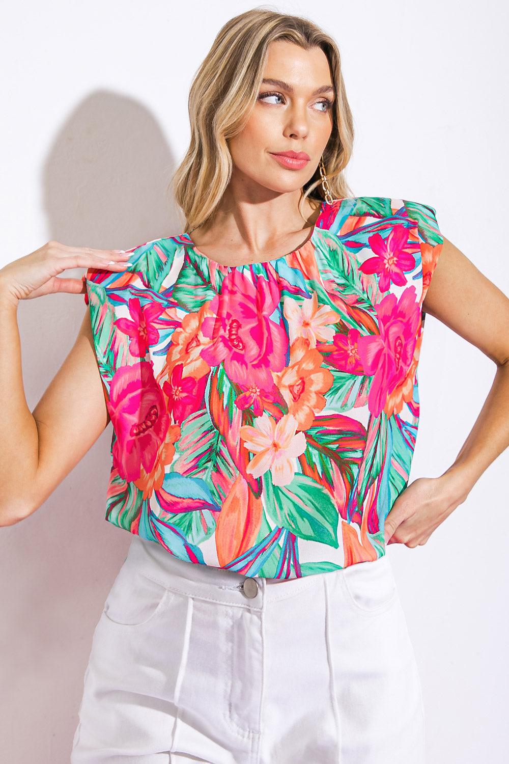 Out For The Day Woven Top