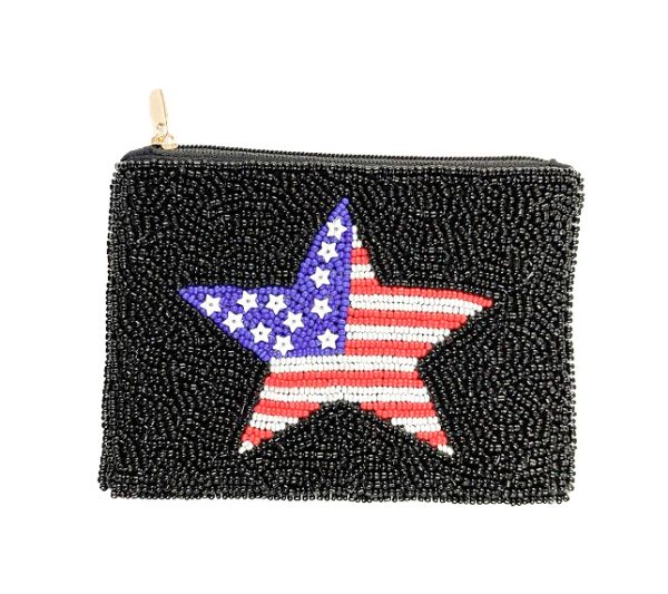 Cute Beaded Coin Purse