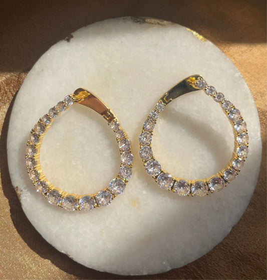 Naomi CZ Earrings 