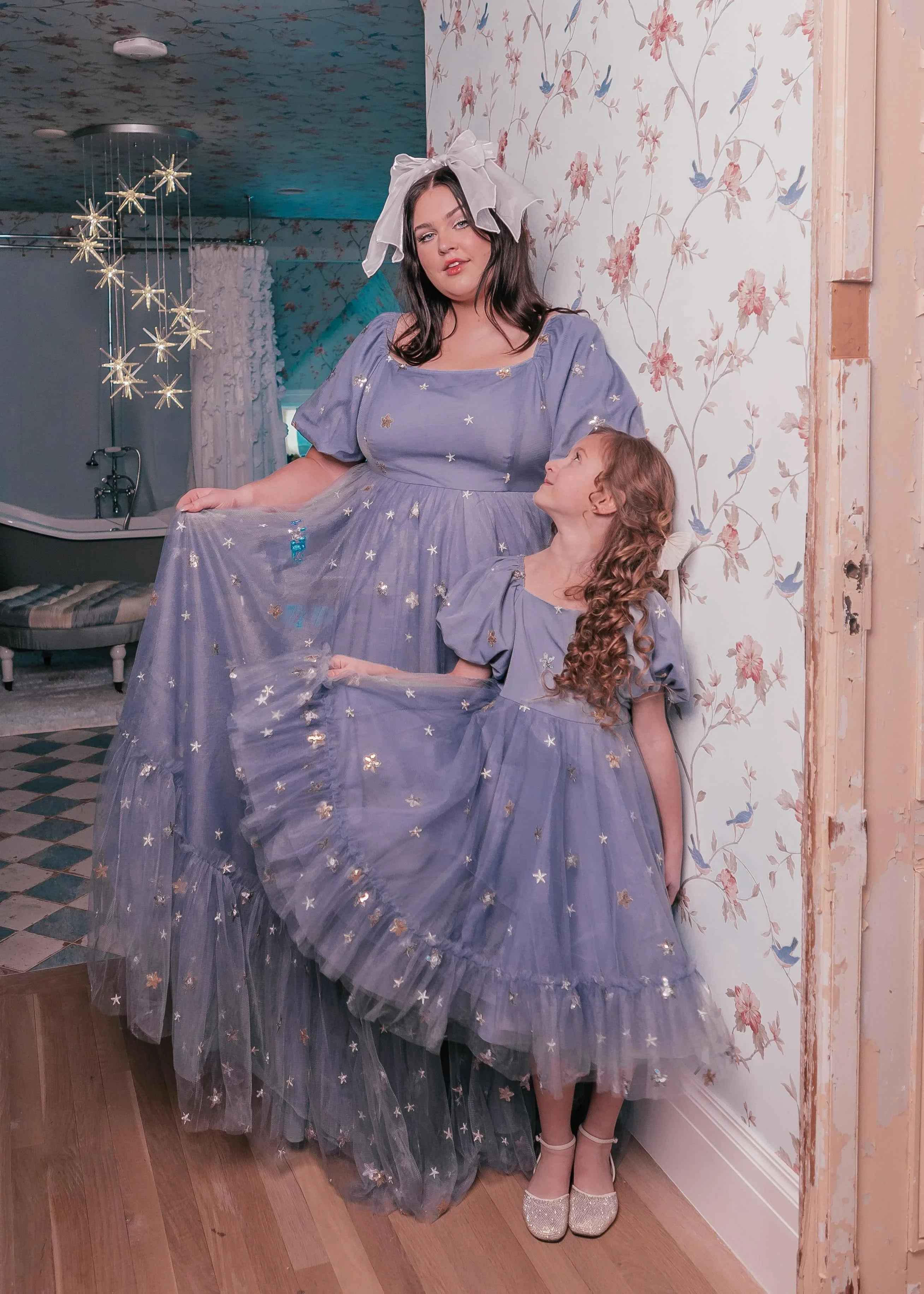 Wendy Dress Blue Star