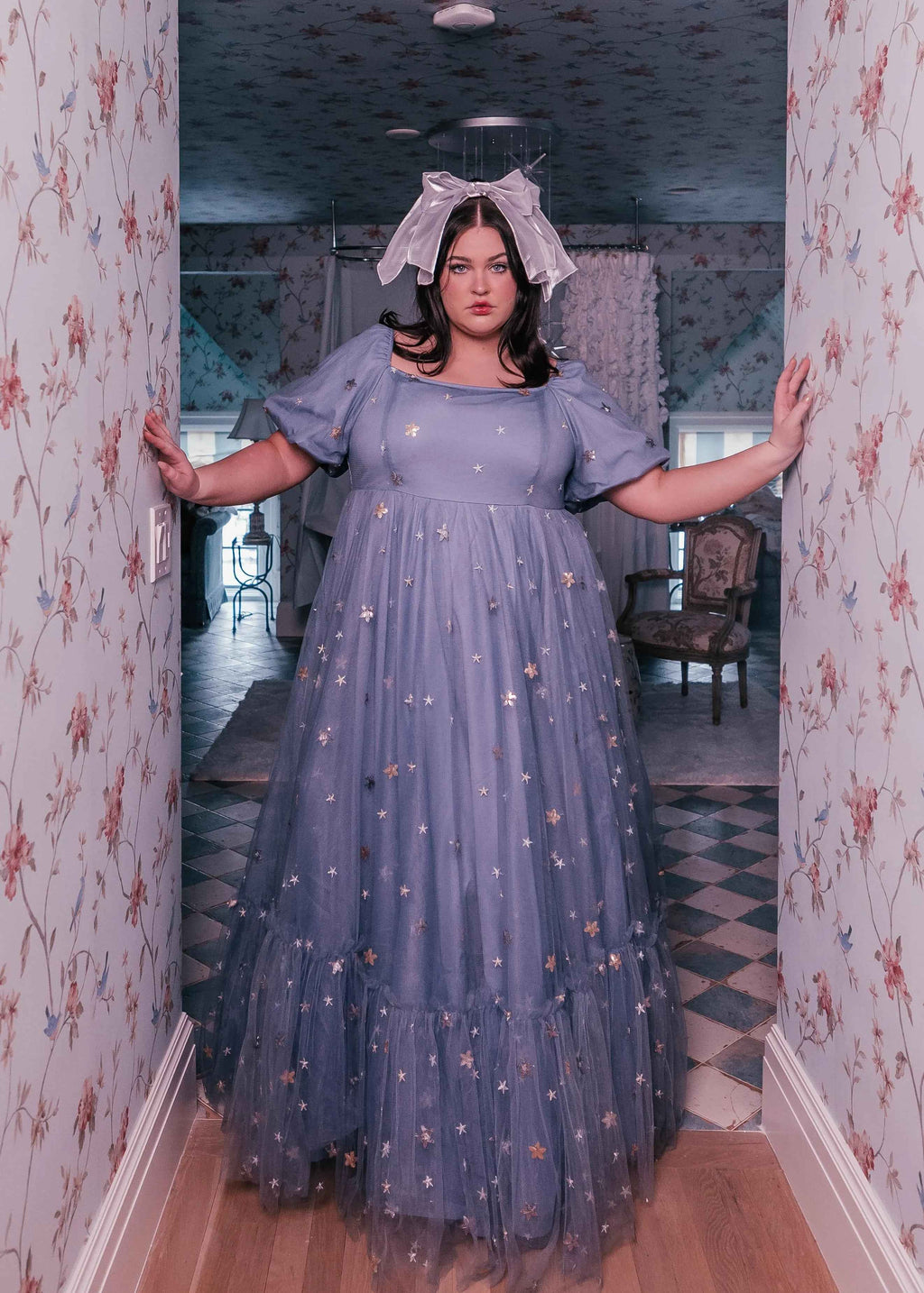 Wendy Dress Blue Star
