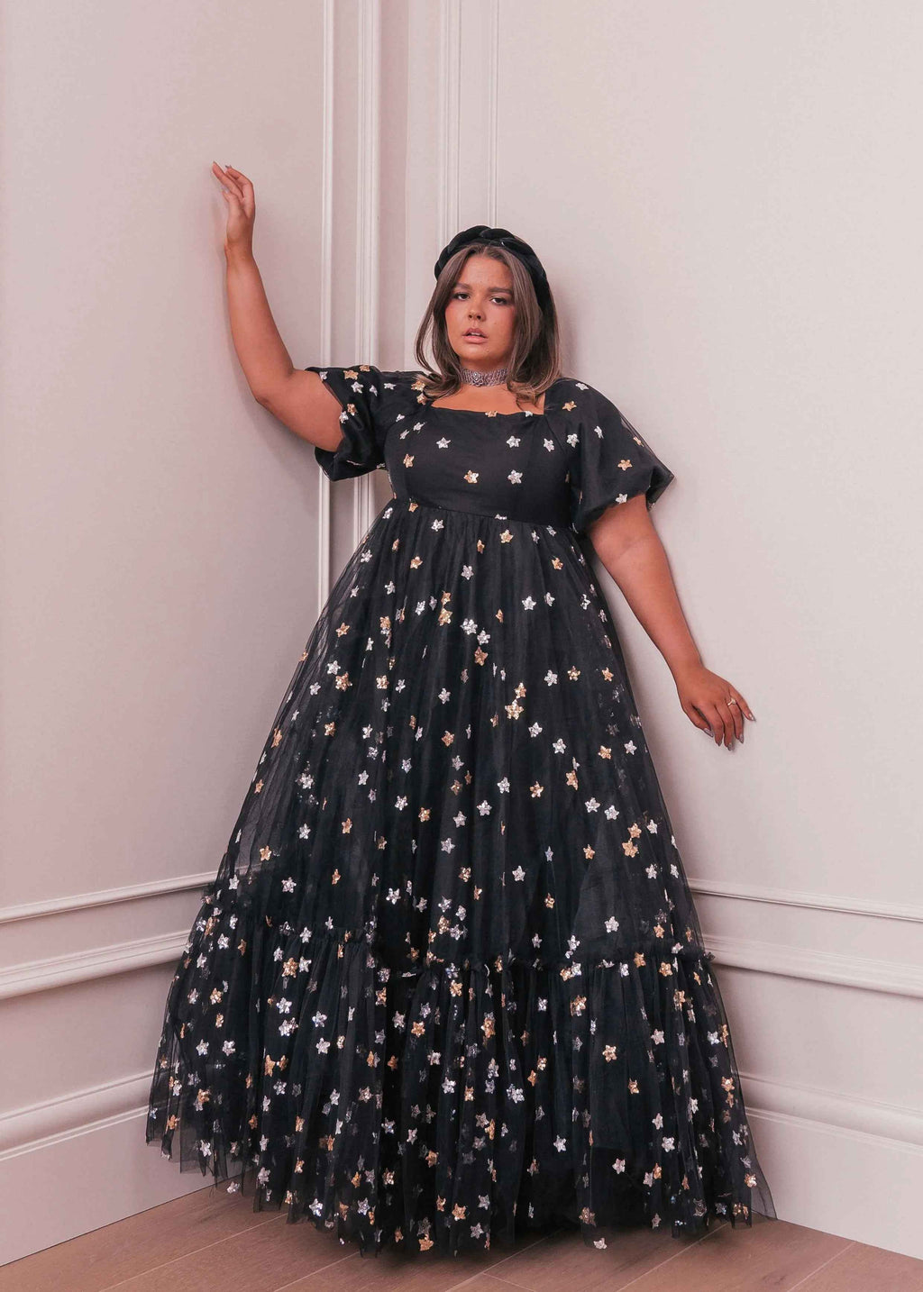 Wendy Dress Black Star