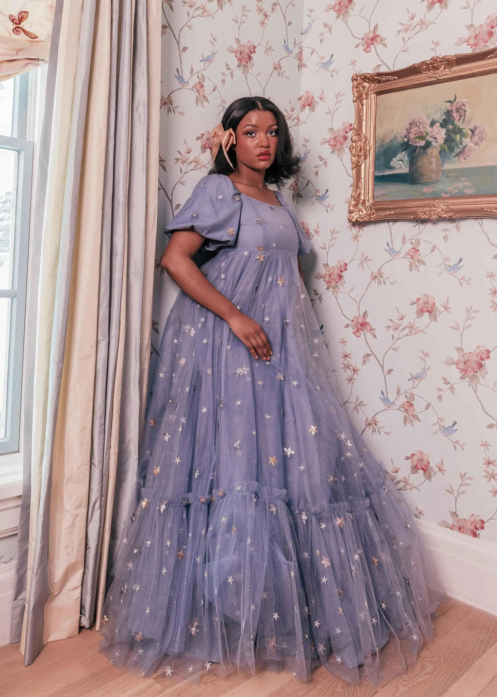 Wendy Dress Blue Star