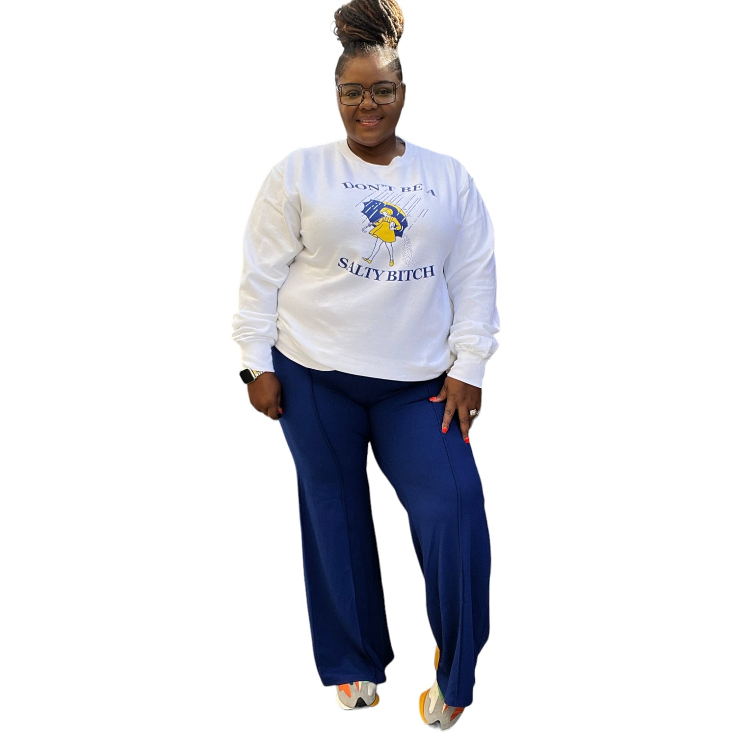 Plus Size Unisex Don't Be A Salty B$tch Sweatshirt